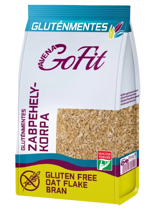 Gluten-free oat flake bran