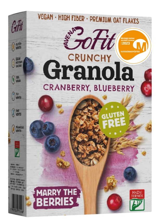 Gluten-free cranberry granola