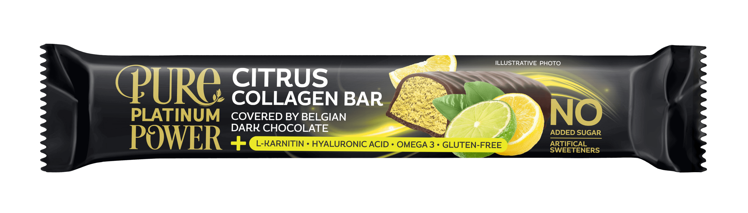 Pure Platinum Power Citrus Collagen Bar