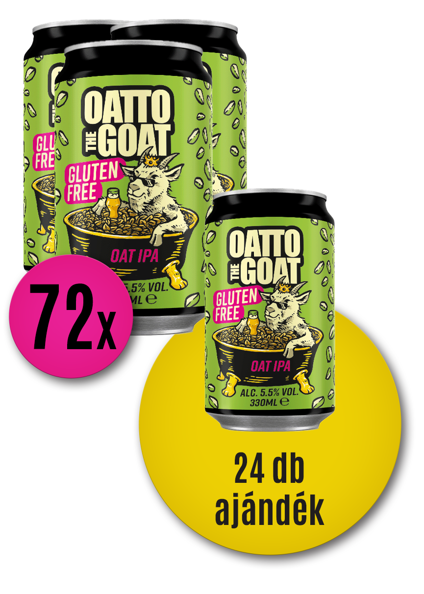 OATTO THE GOAT – OAT IPA - 3 + 1 zsugor